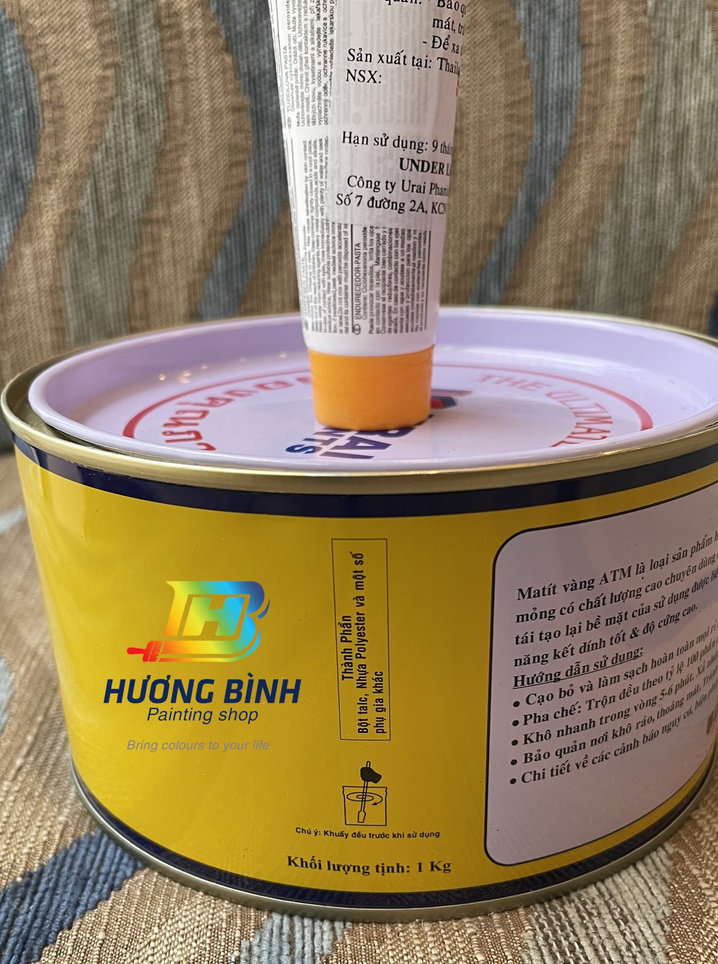 Bột trét đa năng Matit - 2 thành phần (1kg)