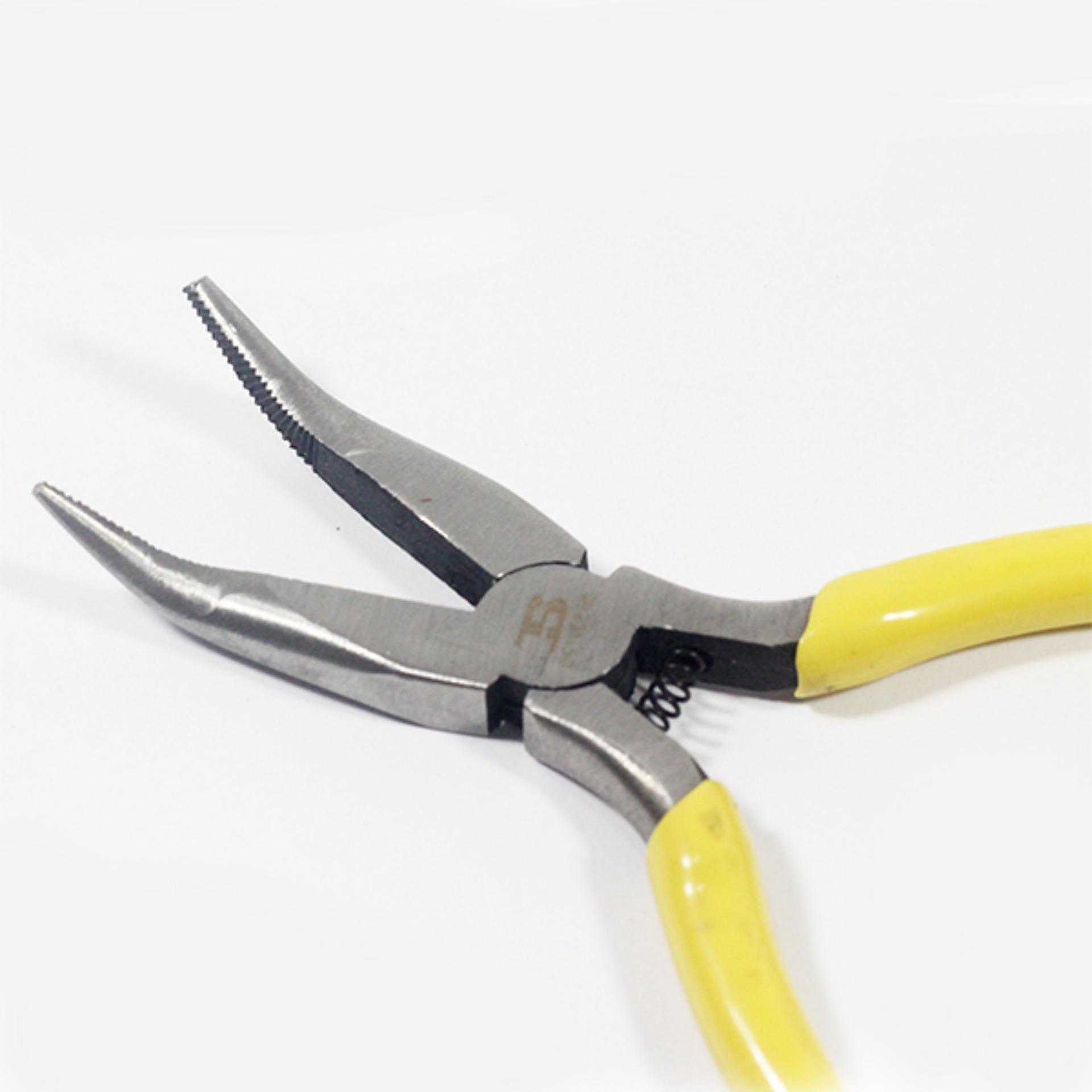 Kìm Mỏ Nhọn Cong Bosi 5 Inch