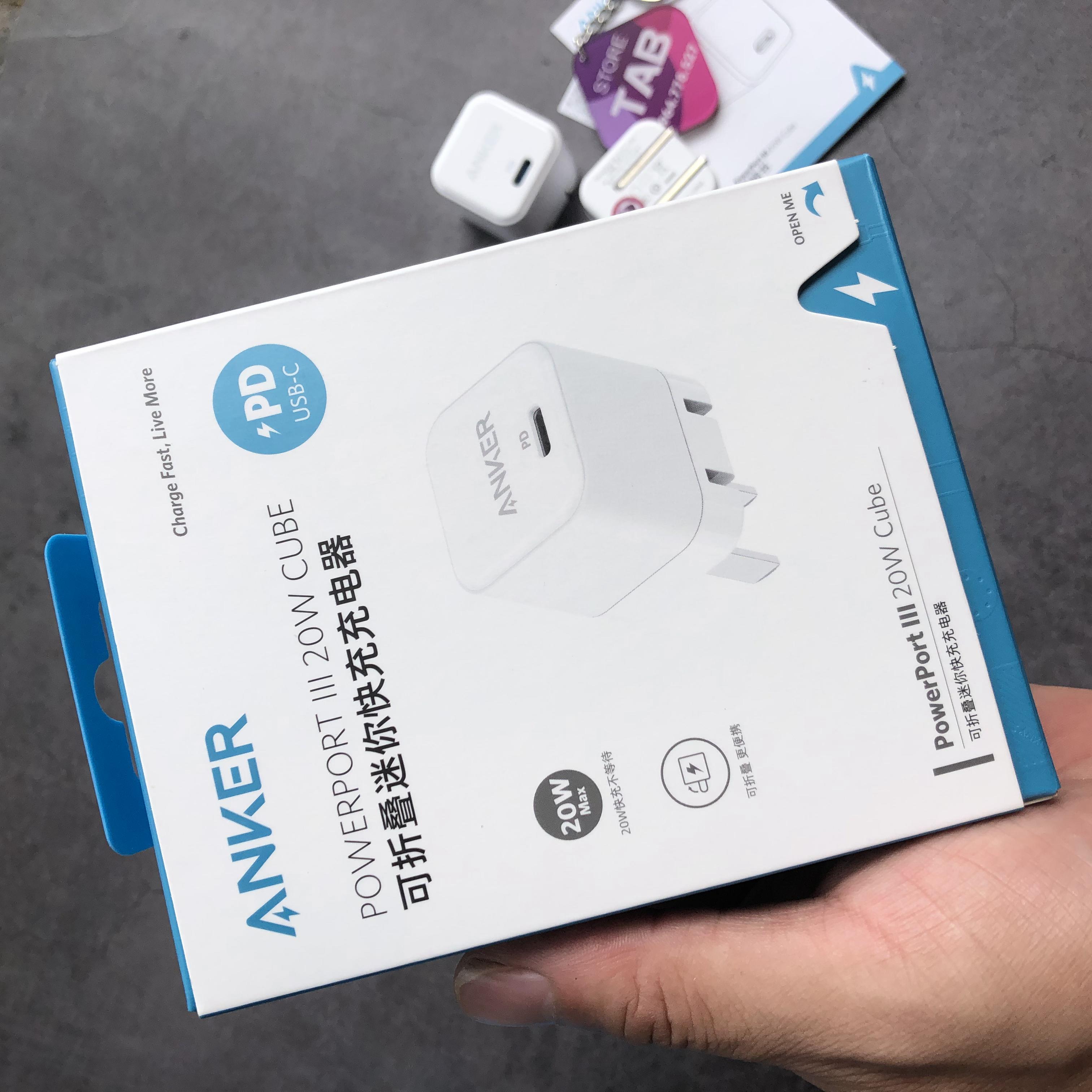 Củ Sạc Anker PowerPort 3 PD Cube 20w - A2149 (Bảo Hành 18T)