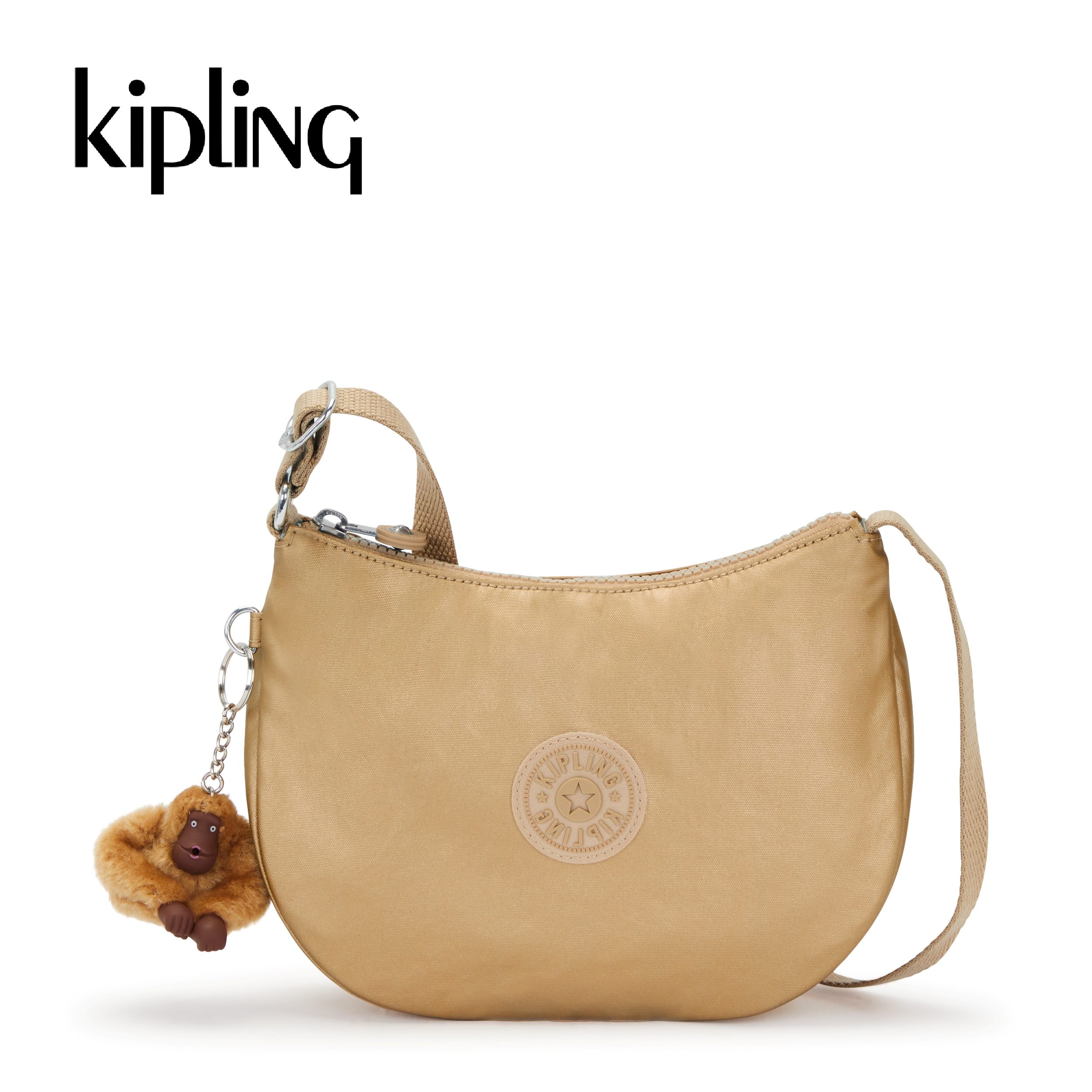 Kipling Túi Đeo Chéo CELESTE T Crossbody Bronze Metallic HUKI2085