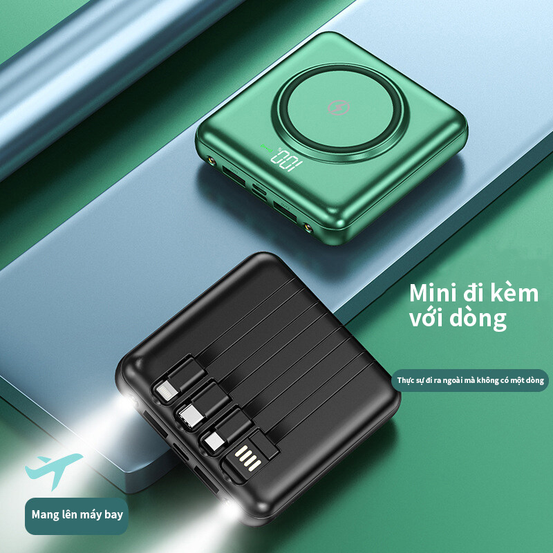 BÁO GIÁ SẠC DỰ PHÒNG XIAOMI MI POWER BANK 2S | Shopee Lazada Sendo Tiki mới nhất 40 Sạc Dự Phòng Không dây Cầm Tay, 20000MAh Mini Power Bank Bộ sạc không dây Qi Powerbank Tích hợp cáp Bộ sạc nhanh cho iPhone 12 11 Samsung S21 Xiaomi Sạc sáu thiết bị