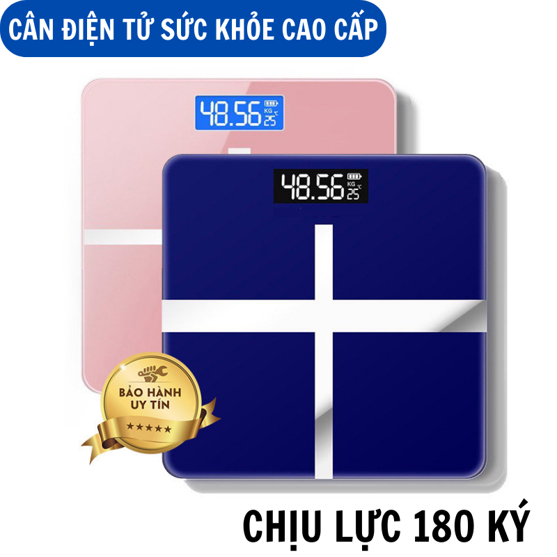 · CÂN ĐIỆN TỬ CÂN SỨC KHỎE BỀN VÀ CHUẨN DÙNG PIN AAA - CÂN SỨC KHỎE GIA ĐÌNH XỊN - CÂN ĐIỆN TỬ MINI - BỀN TỐT, ĐỘ CHÍNH XÁC CAO, CHỊU LỰC ĐẾN 180KG - HÀNG CHUẨN