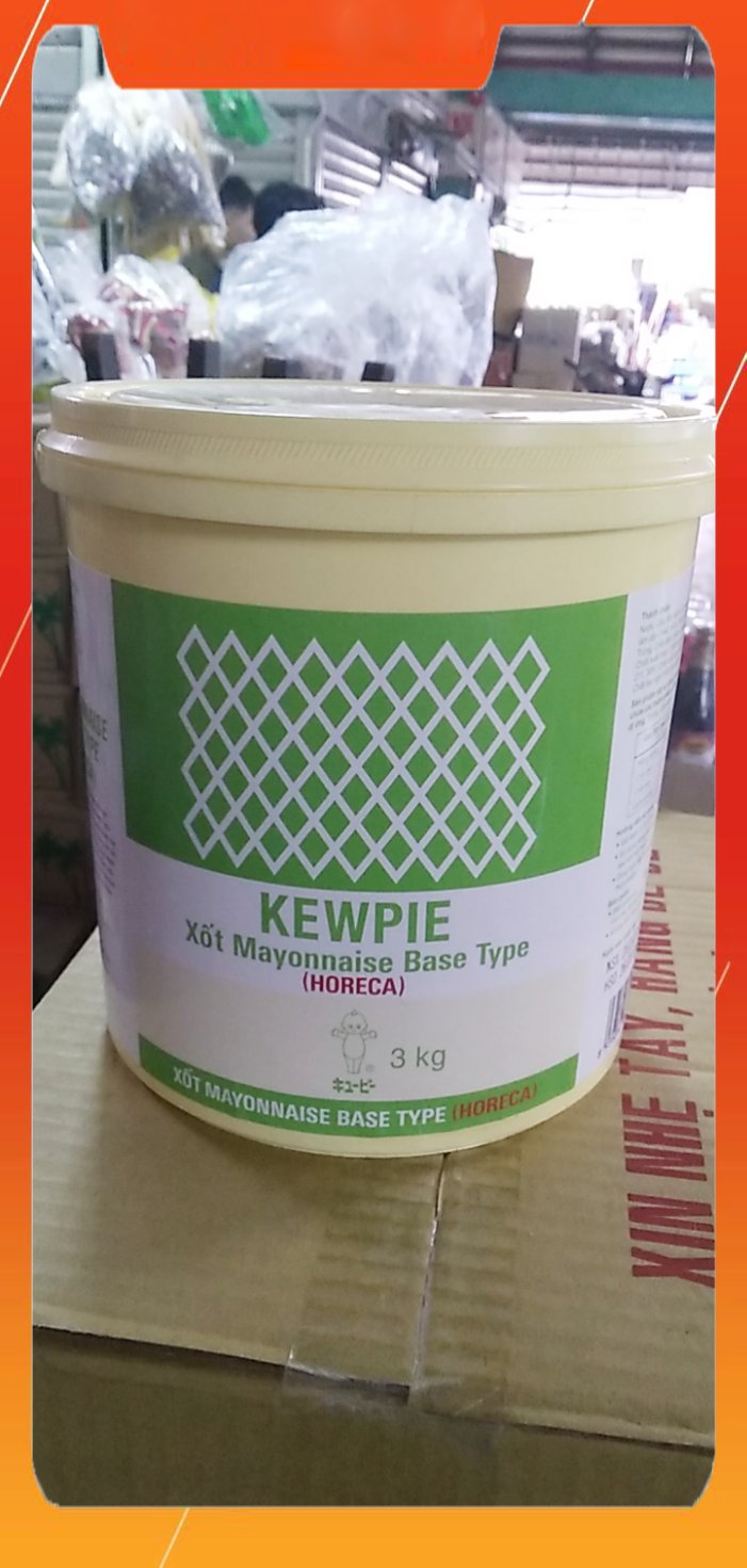 Xốt Mayonnaise Base Horeca 3Kg Kewpie