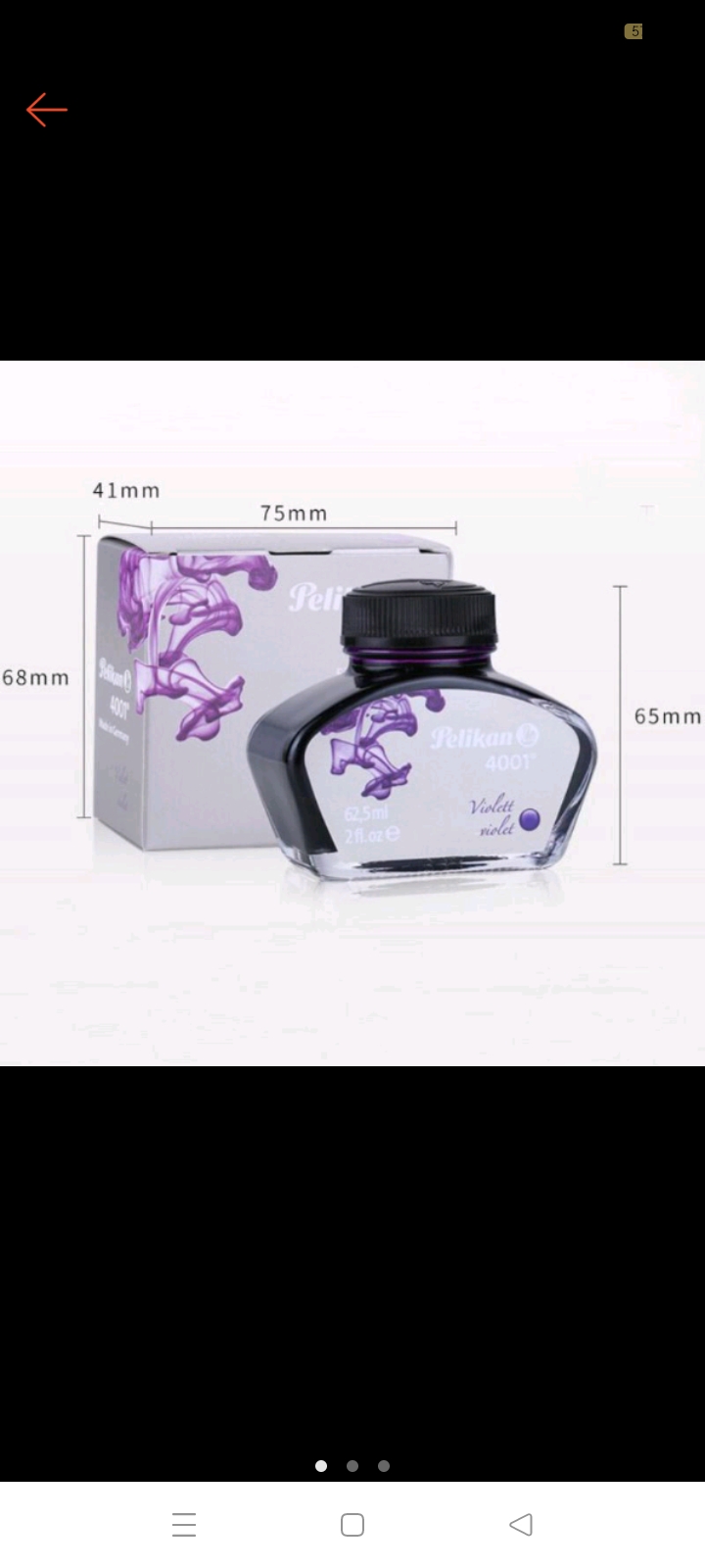 Mực Đức pelikan 4001 Cao cấp