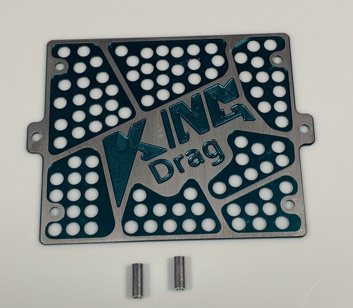 Che két nước nhôm cnc King Drag xe satria / raider FI