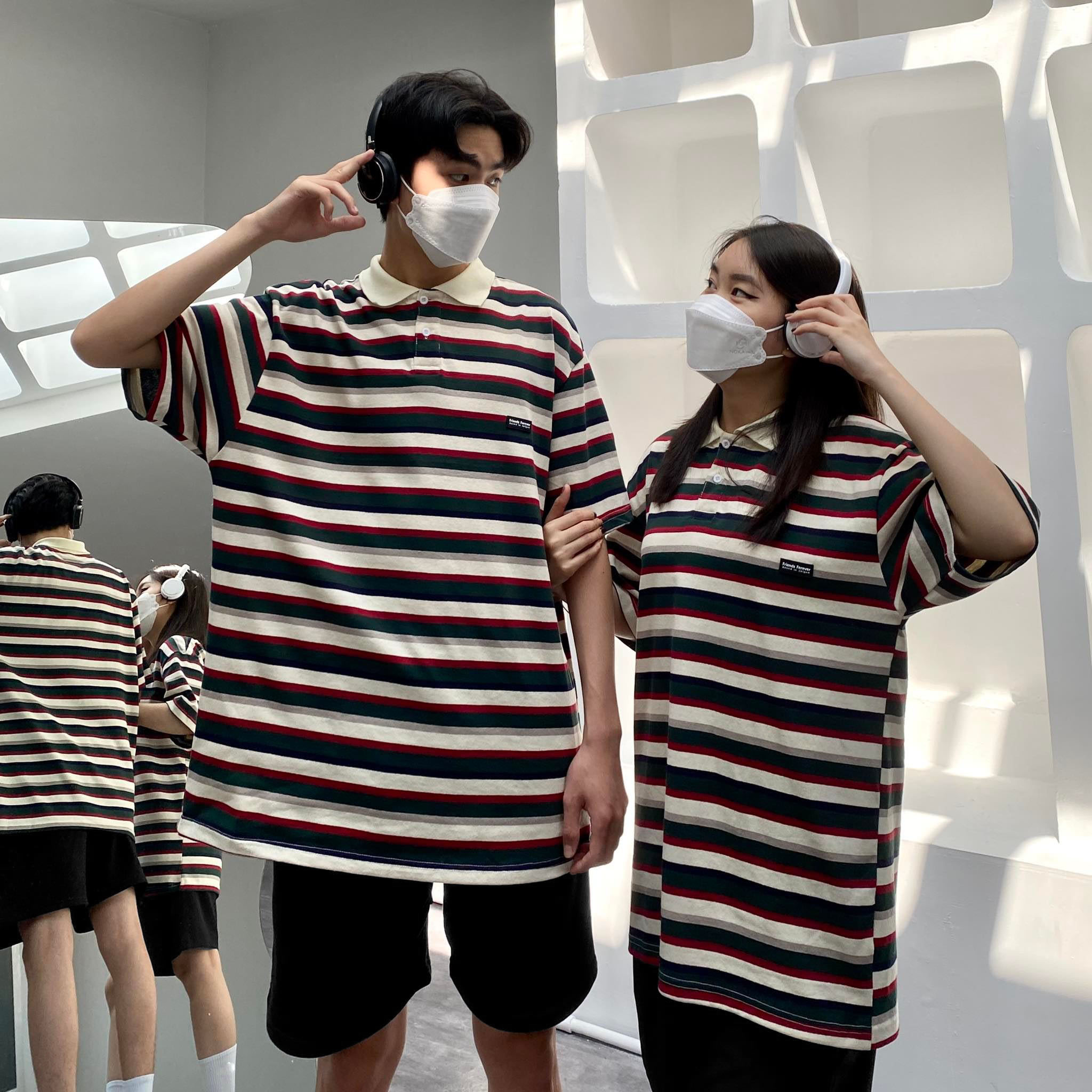 ÁO THUN FF STRIPED POLO