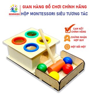 Đồ Chơi Giáo Cụ Montessori Cho Trẻ Phát Triển Kỹ Năng Toàn Diện thumbnail
