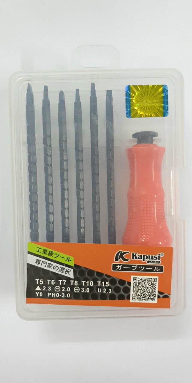 [HCM]Bộ tua vít đa năng kapusi có tăng ( bán giá gốc )