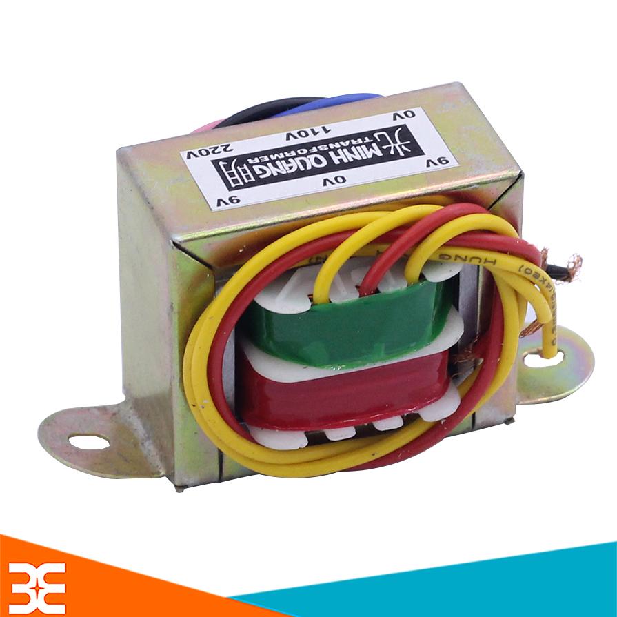 Biến Áp Đối Xứng 9V-9V(850mA)