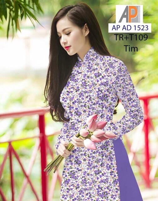 [HCM]Vải áo dài hoa nhí