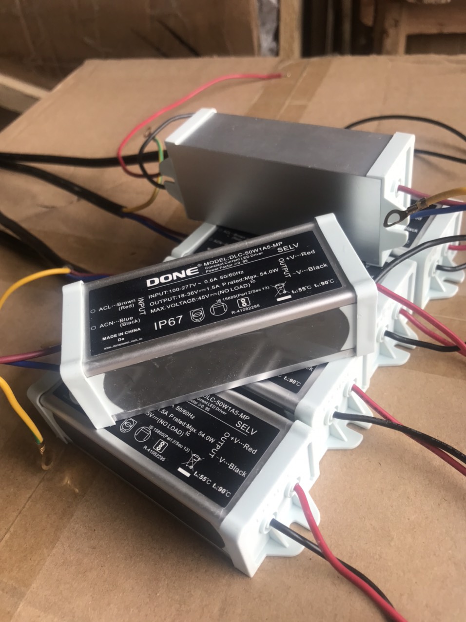Bộ nguồn driver  DONE DLC-50W1A5-MP cho lắp ráp đèn LED