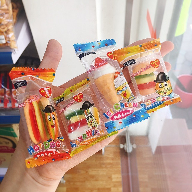 Kẹo Dẻo Risen Assorted Gummy (Gói 350g)