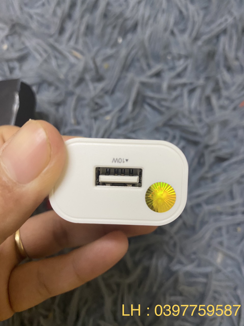 Bộ sạc nhanh Pisne 10W dùng cho iphone, ipad - Hàng chính hãng BH 12 tháng