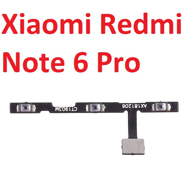 Dây Nút Nguồn Âm Lượng Volume Xiaomi Redmi Note 6 Pro