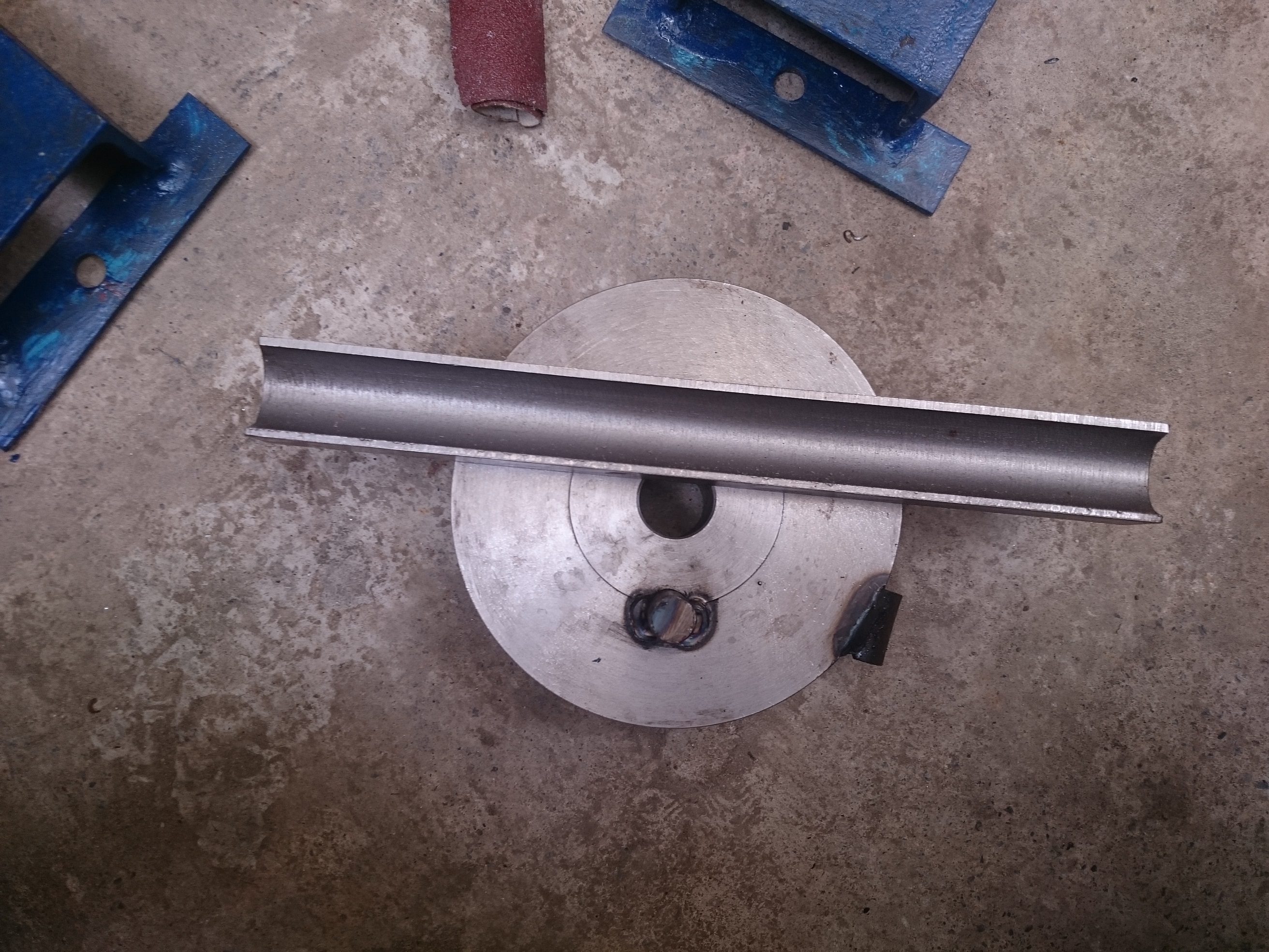 Puly uốn ống tròn phi 27, Khuôn uốn ống tròn phi 27