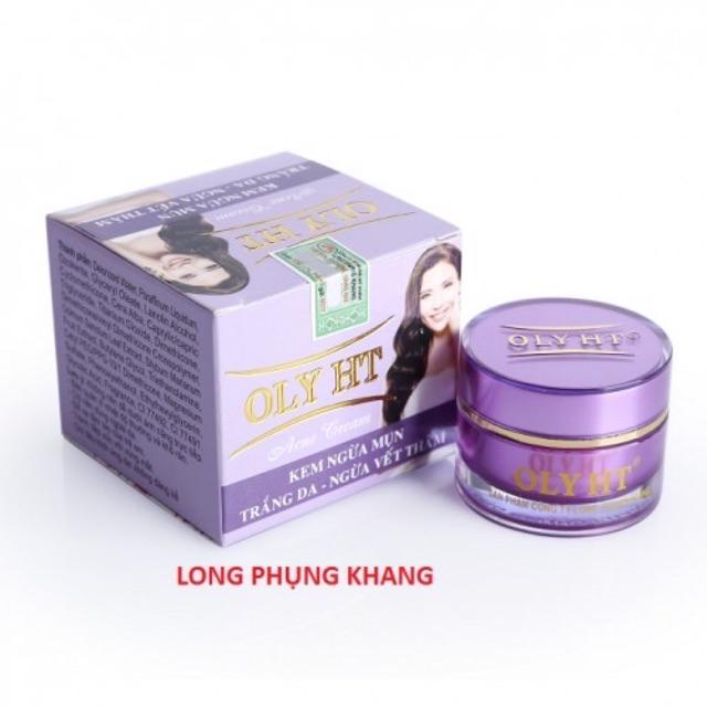 Kem ngừa mụn trắng da ngừa vết thâm oly ht