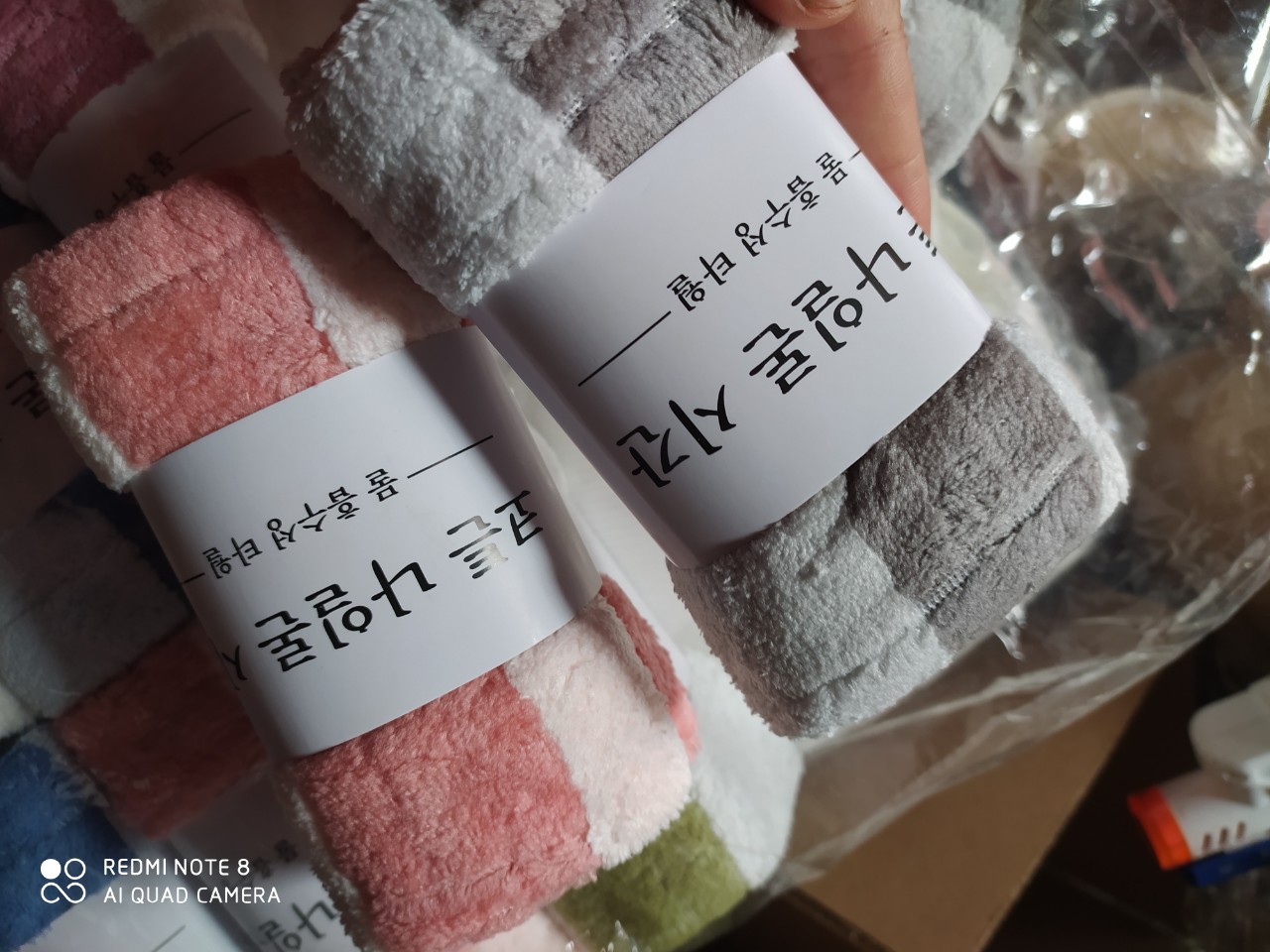 1c khăn mặt lông cừu cao cấp Hàn Quốc