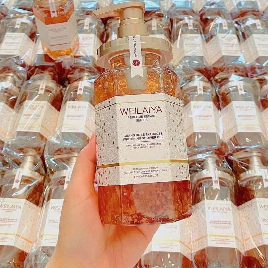 Sữa Tắm Weilaiya Trắng Da 450ml