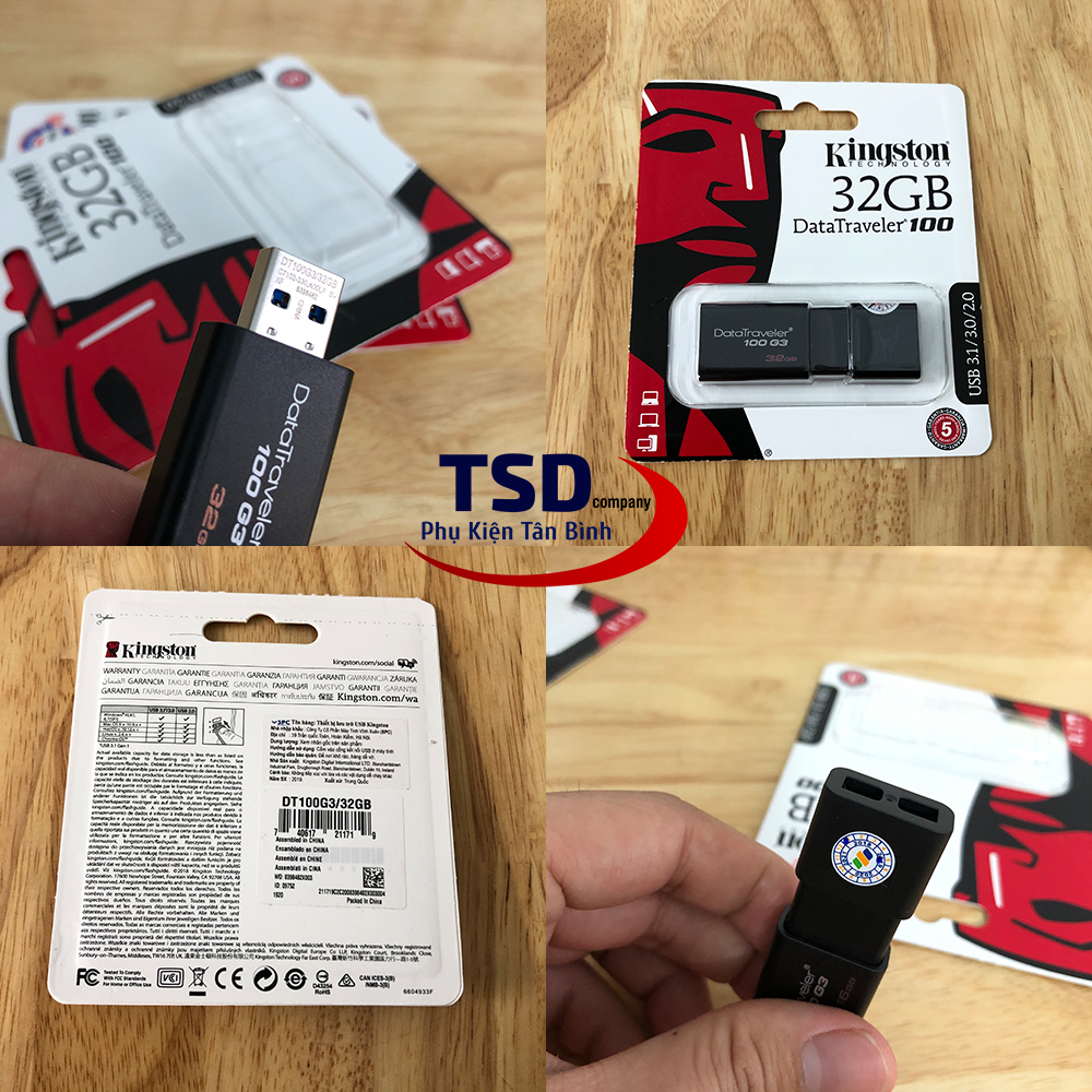 [HCM]USB 3.0 Kingston 32GB DT100G3 Tốc Độ Cao