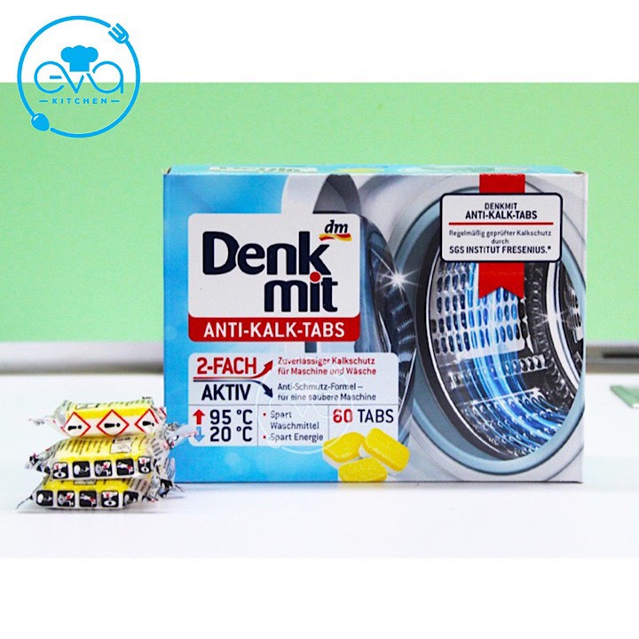 Combo 10  Viên Tẩy lồng giặt Denkmit Của Đức