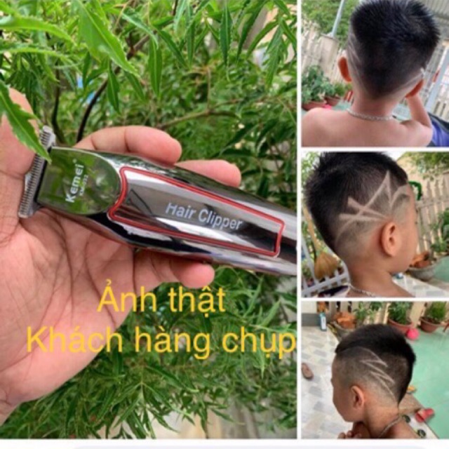 Tông đơ chấn viền KEMEI 032 nhỏ gọn có cữ