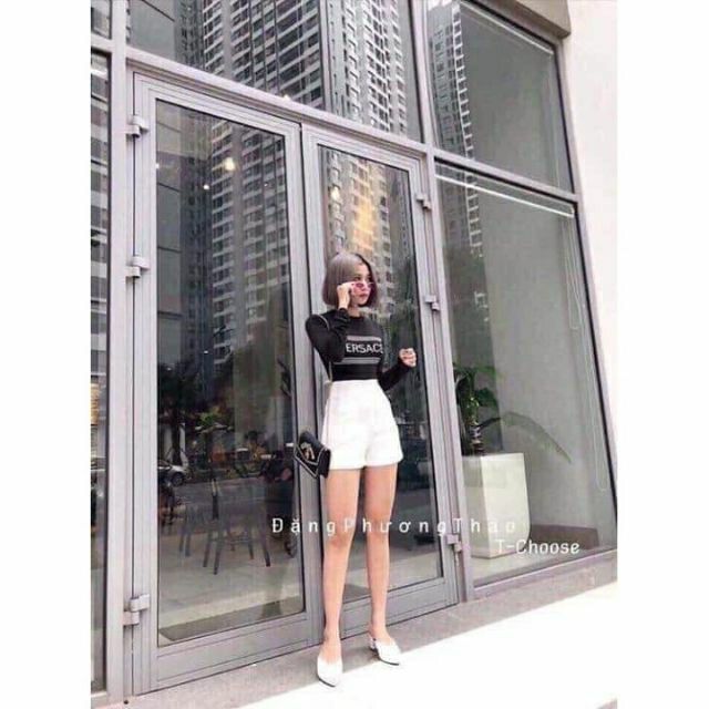 QUẦN SHORT CẠP CAO TÔN DÁNG XINH