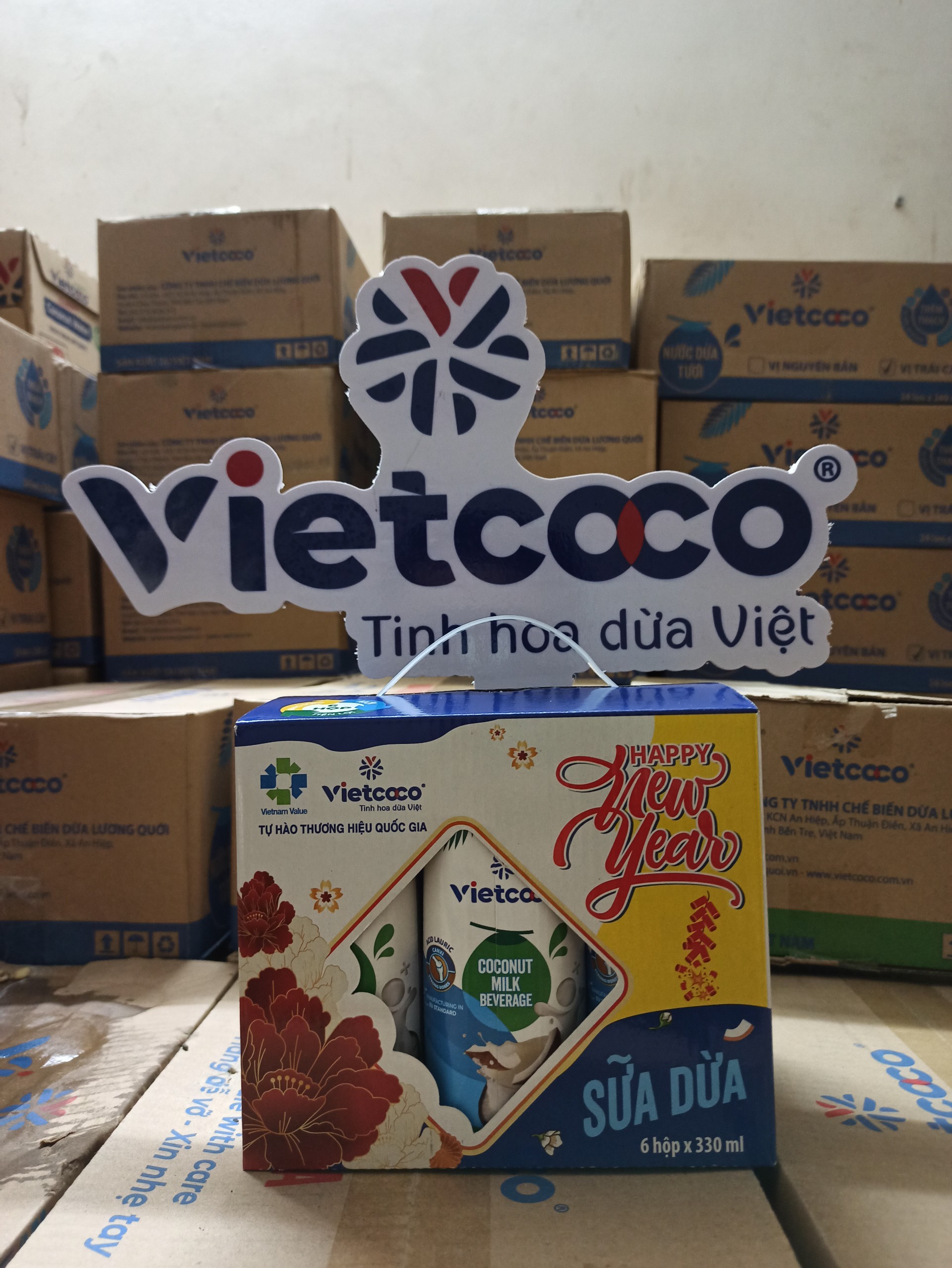 Sữa dừa UHT Vietcoco hộp 330ml