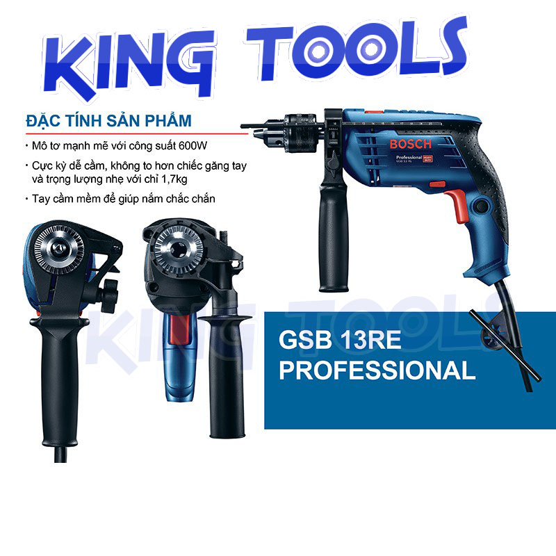 Máy Khoan Bắn Vít Bossc 13re , chuyên khoan tường, khoan bê tông , khoan sắt, gỗ ...