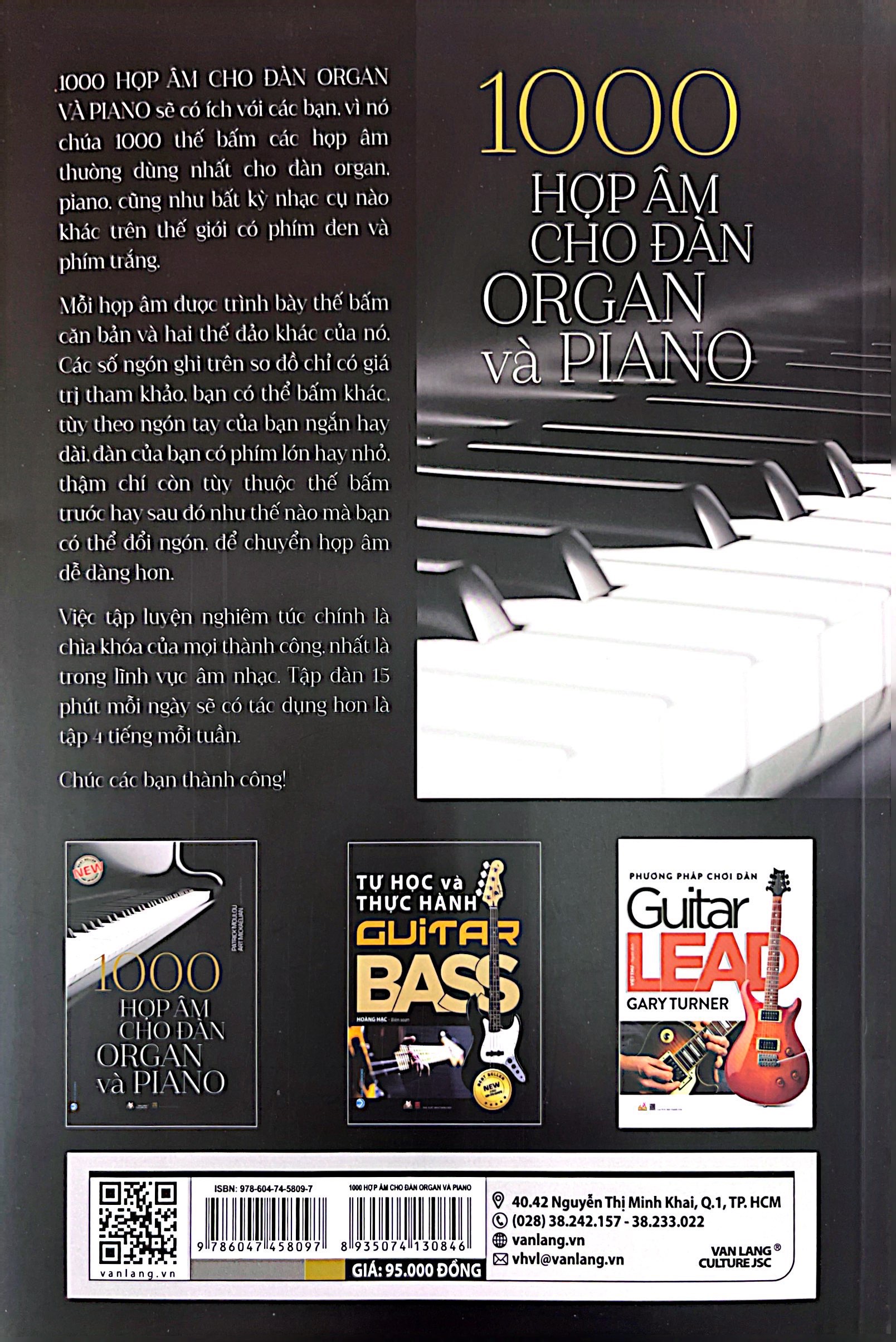 1000 HỢP ÂM CHO ĐÀN ORGAN VÀ PIANO