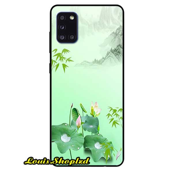 Ốp lưng dành cho samsung galaxy a31 - tranh sen