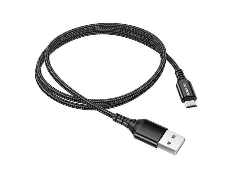 Cáp sạc nhanh dây dù borofone BX54 Micro Usb 2.4A