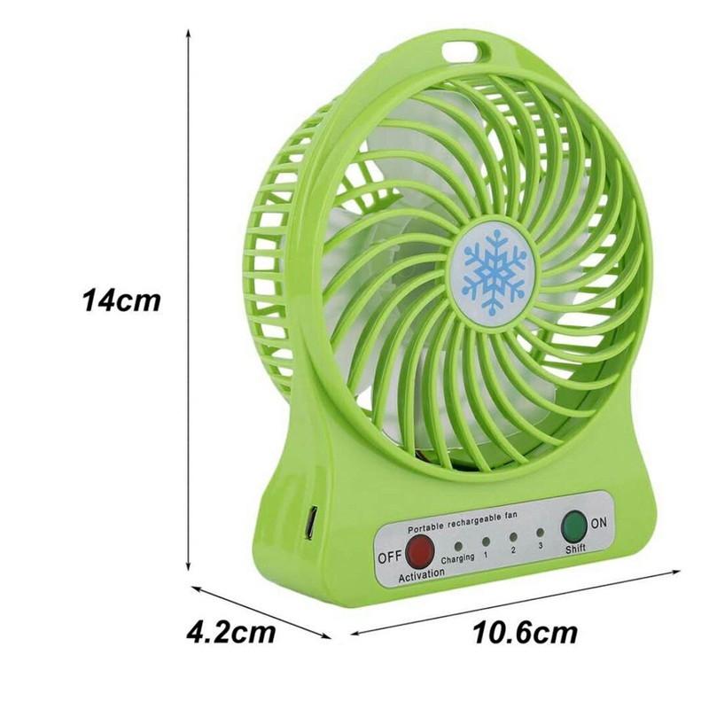 Quạt Sạc Để Bàn 3 Tốc Độ