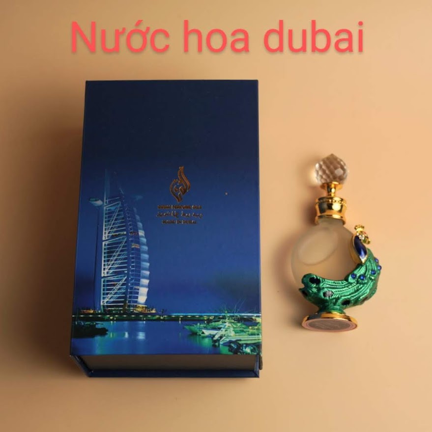 [FreeShip] Tinh dầu nước hoa Dubai 35ml mẫu con công