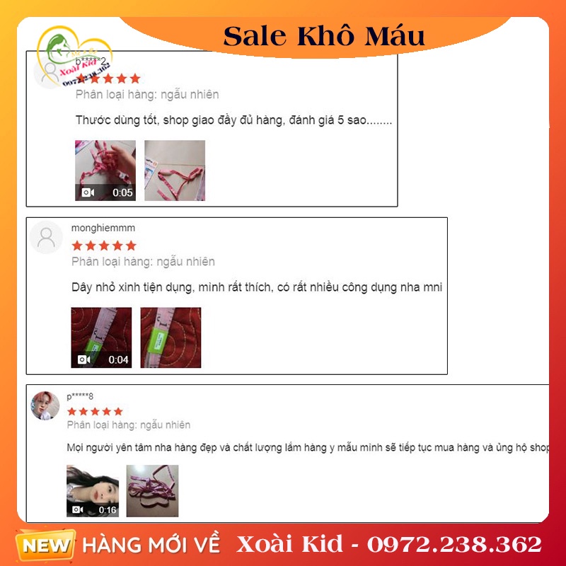 Thước dây đo 150cm - Thước dây may đồ, đo eo đầu bọc sắt