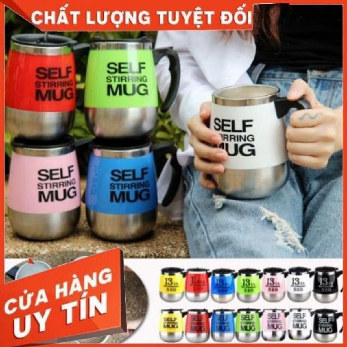 Cốc cà phê tự quấy