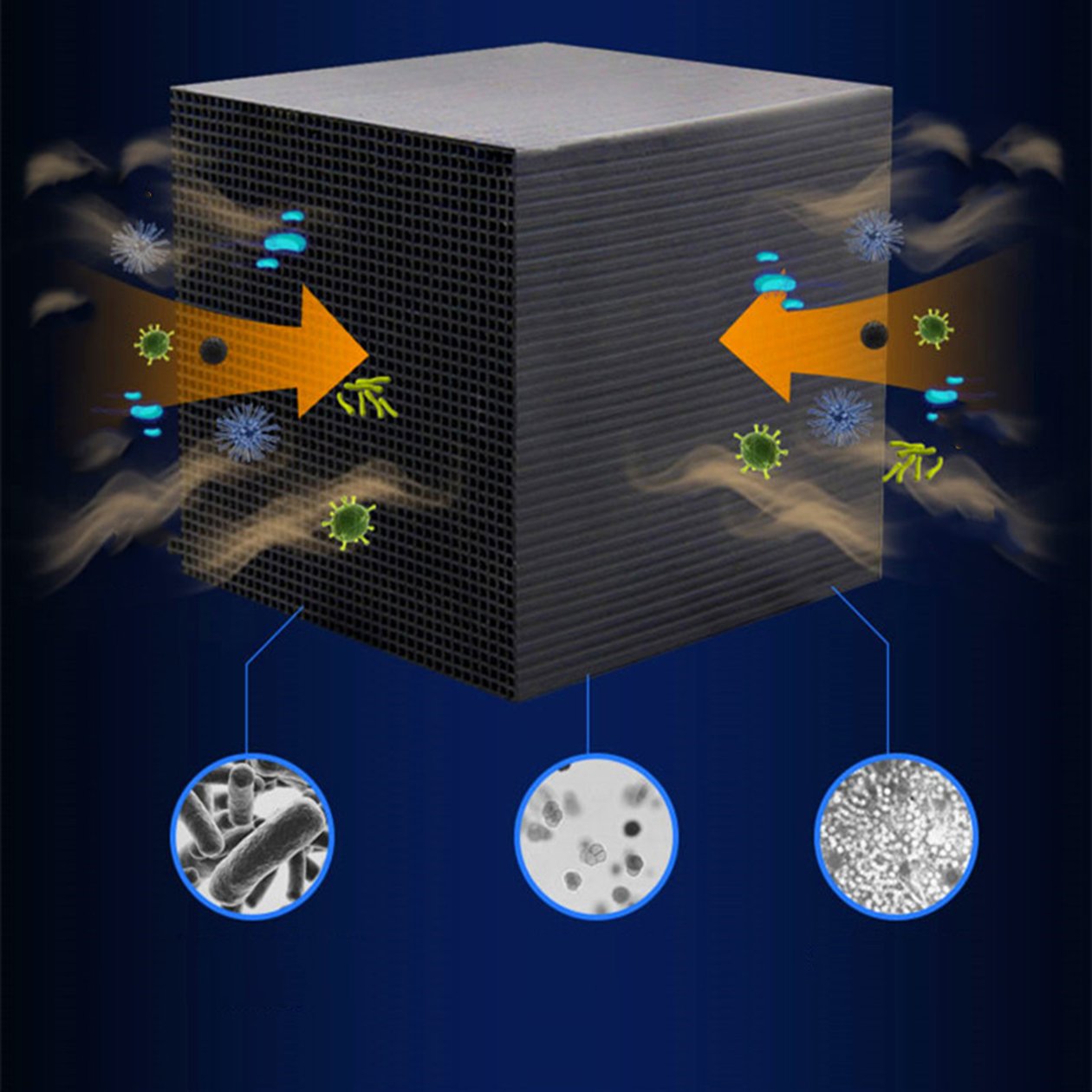 LỌC BỂ CÁ THAN HOẠT TÍNH MAGIC CUBE