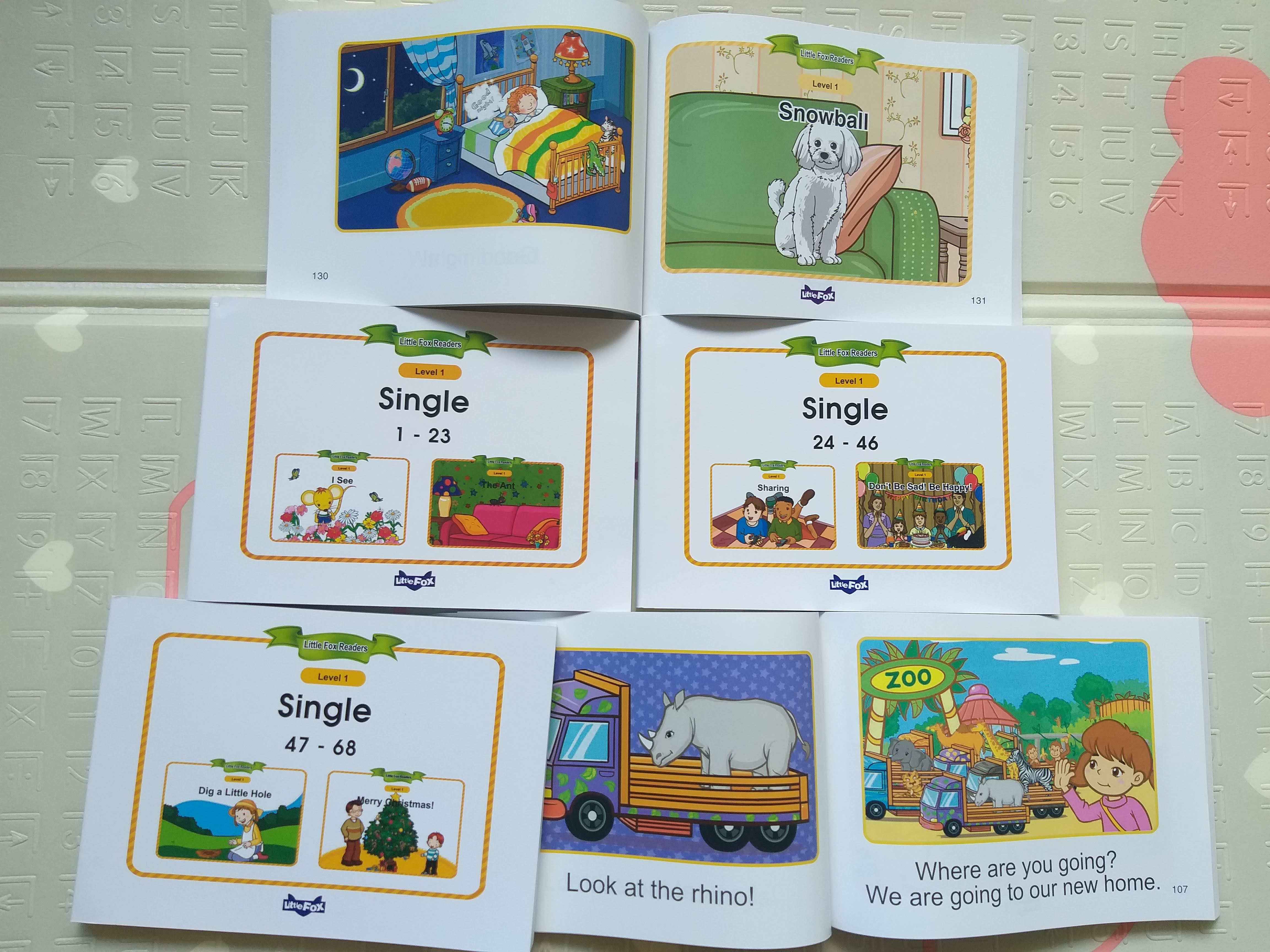 TRUYỆN TIẾNG ANH CHO BÉ-LITTLE FOX READER LEVEL 1 (LITTLE FOX SINGLE 68 TRUYỆN)