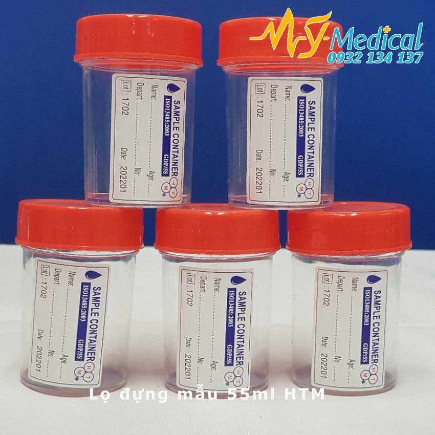 [HCM]Lọ đựng nước tiểu mẫu bệnh phẩm (túi 100 lọ)