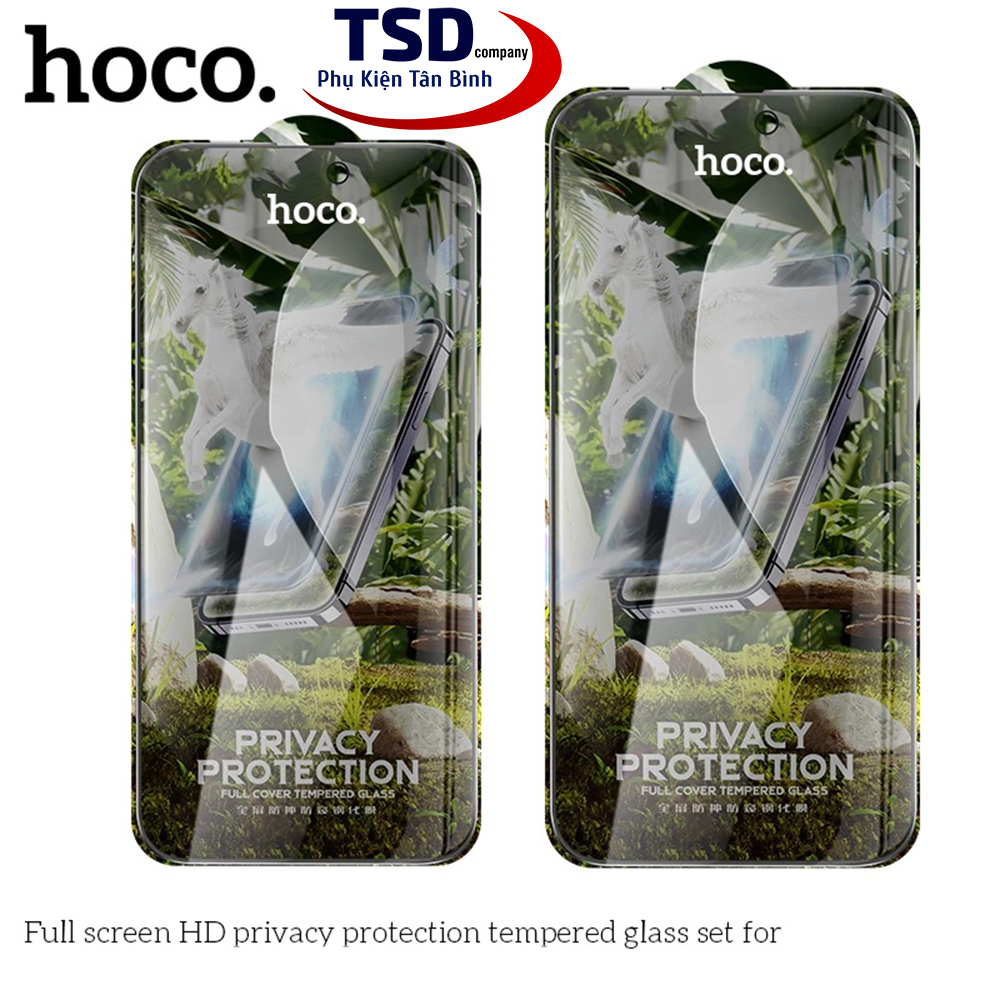 Kính Cường Lực iPhone Full Màn Hình Chống Nhìn Trộm Hoco G11 Chính Hãng