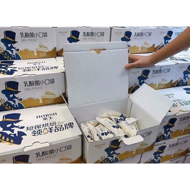 [HCM]COMBO 14 Bánh sữa chua HORSH Đài Loan (HORSH LACTOBACILLUS BREAD)