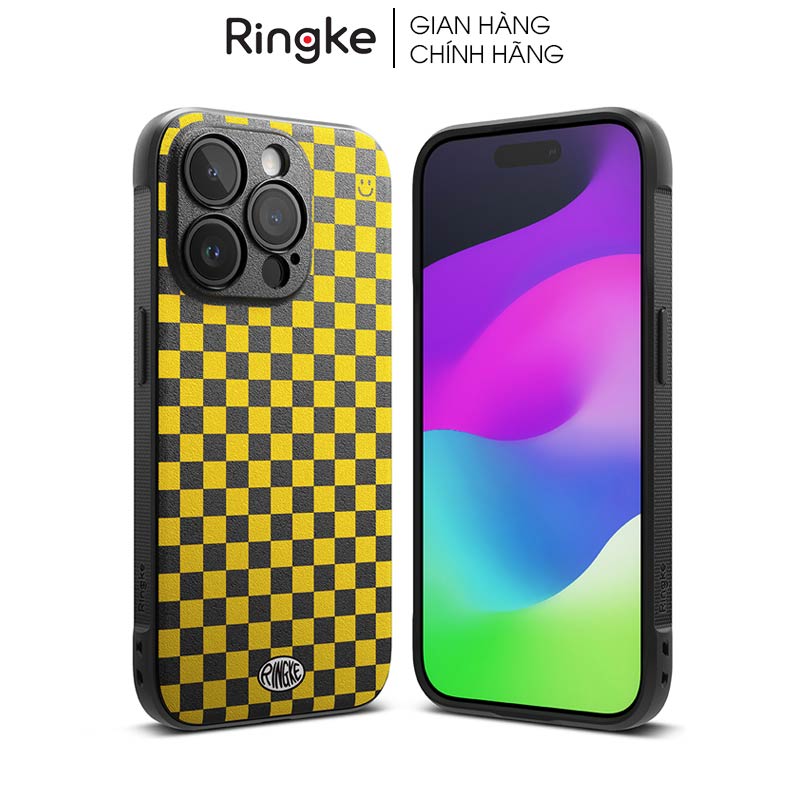 Ốp lưng iPhone 15 Pro Max/15 Pro/15 Plus/15 RINGKE Onyx Design