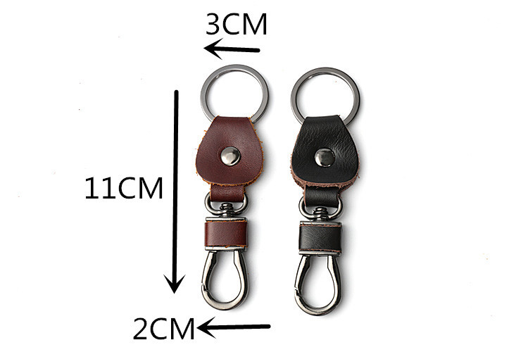 Móc treo chìa khóa da bò cao cấp