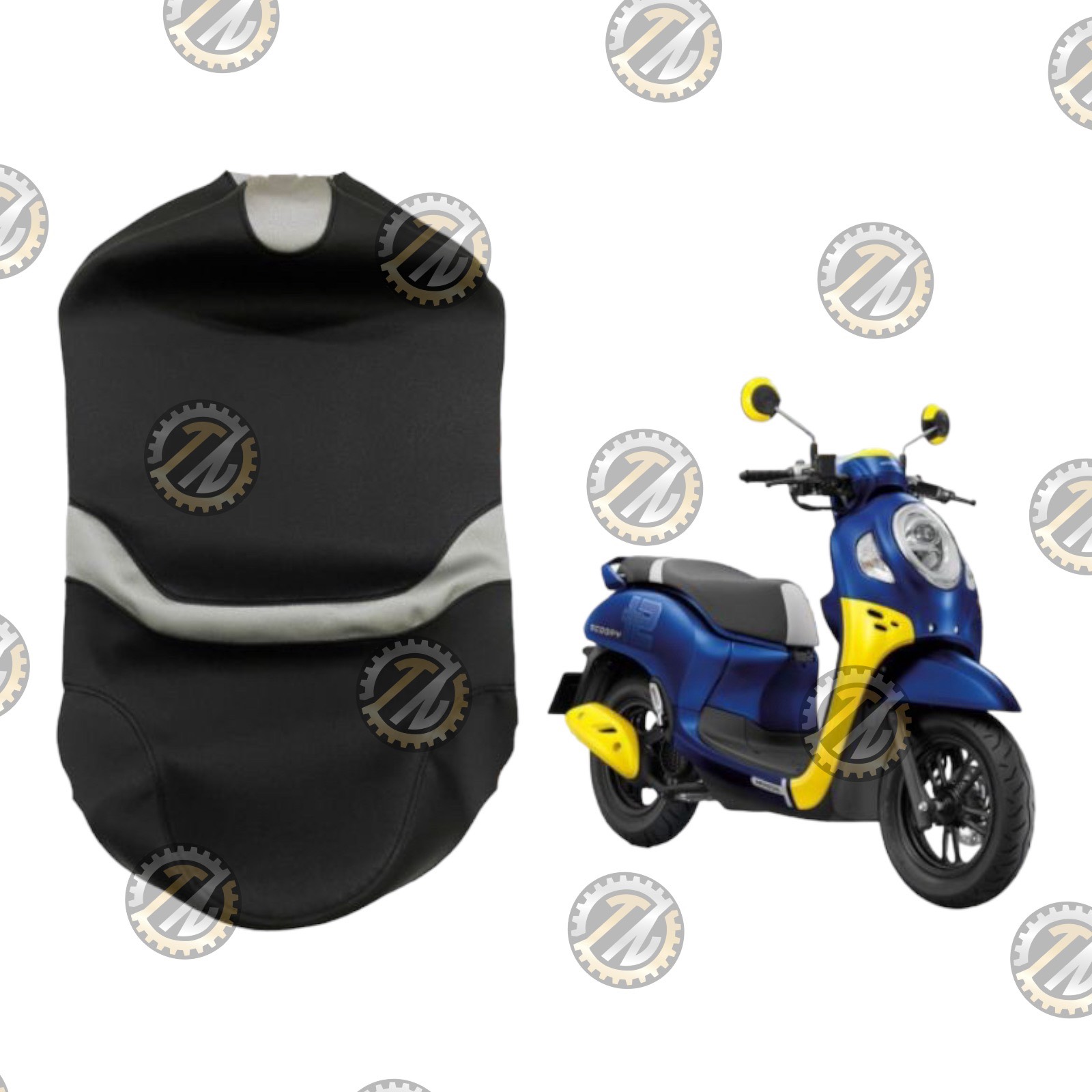 Da yên xe Scoopy đời mới 2021 - 2024 hàng Thái