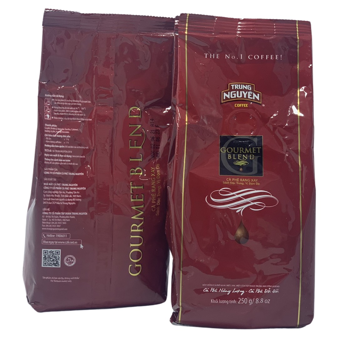 ( Gói 250gram) Cà phê Gourmet Blend Trung Nguyên - Cà phê pha phin