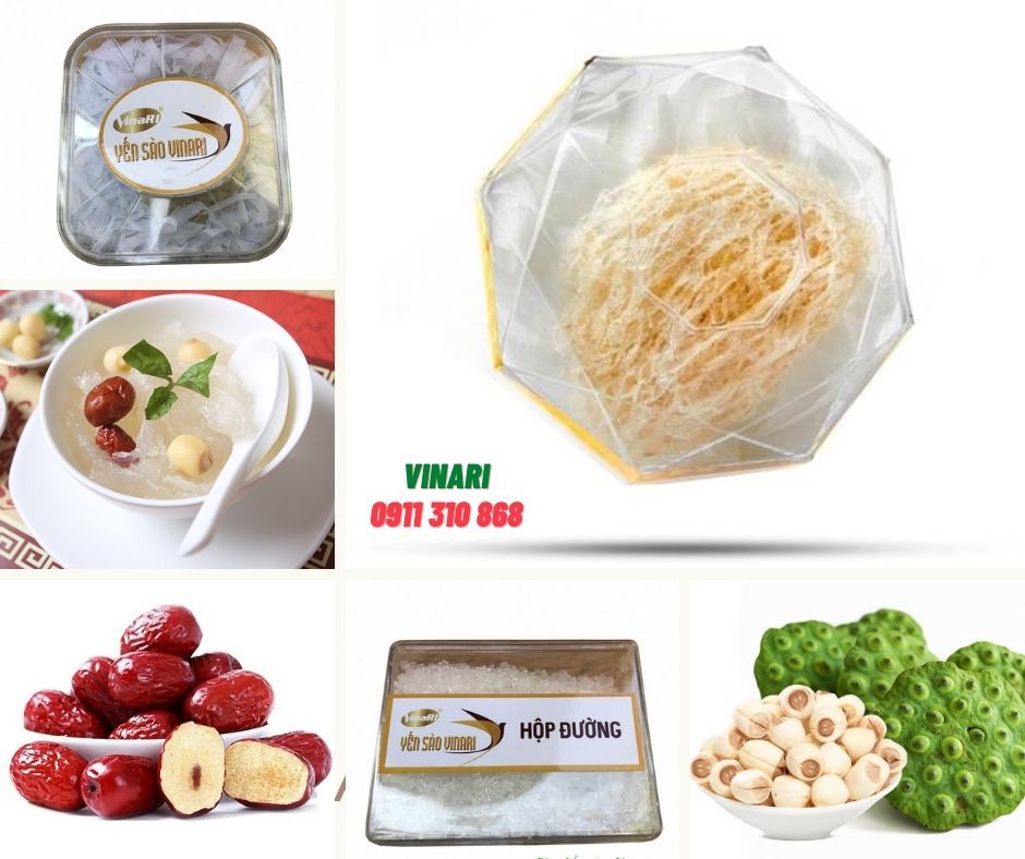 Yến Sào VINARI Khánh Hòa Tinh Chế 10gr/ 20gr