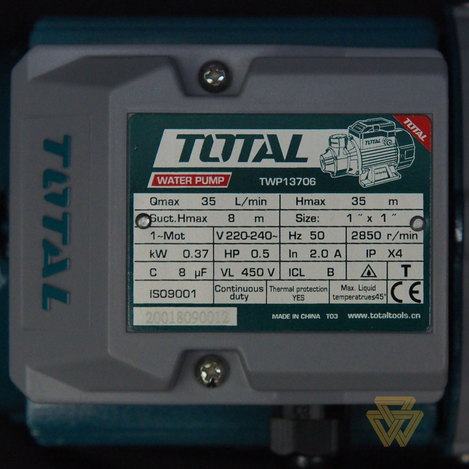 Máy Bơm Nước 370W Total TWP13706