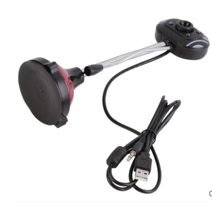 [HCM]WEBCAM chân cao có mic có 4 đèn led - Màu đen-W03