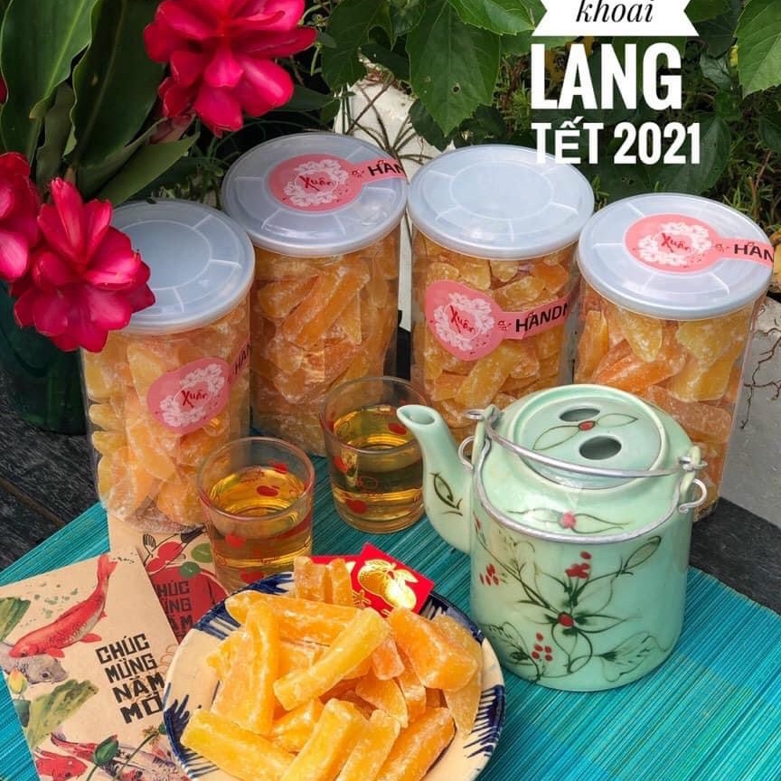🧧  MỨT KHOÁI LANG ÍT ĐƯỜNG 500gr 🧧 MỨT TẾT 2022 🧧
