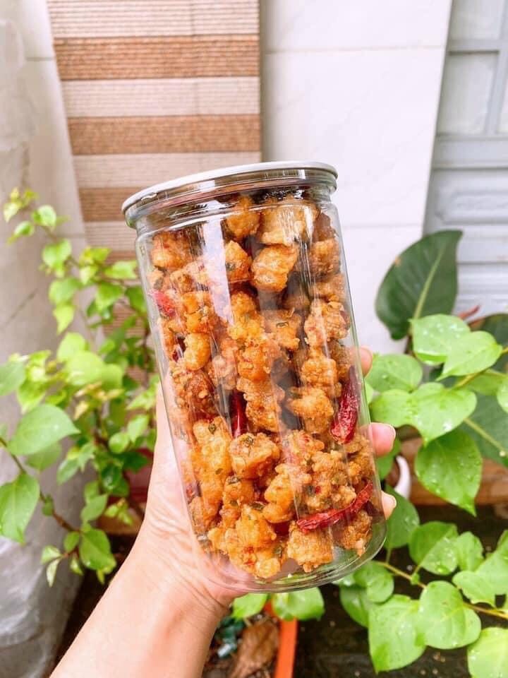 Tóp mỡ da chiên giòn nước mắm tỏi ớt
