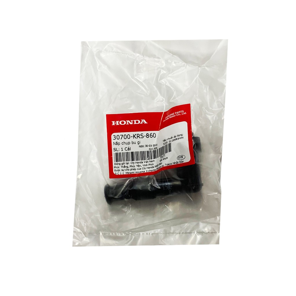 Nắp chụp bugi HONDA WAVE ALPHA / ALPHA + (30700KRS860) QASCO